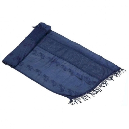 Τραβέρσα ARF223 190x60cm Blue Espiel 60X190 100% Βαμβάκι