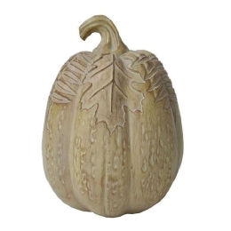 Διακοσμητική Κολοκύθα VRE208K2 19x19x24,5cm Beige Espiel Πολυρεσίνη