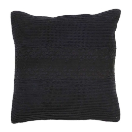 Μαξιλάρι Καναπέ ARF204 45x45cm Black Espiel 45X45 100% Βαμβάκι