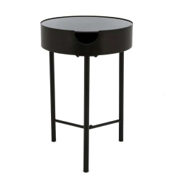 Τραπεζάκι Βοηθητικό AFT224 40x40x60,5cm Black Espiel