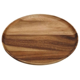 Δίσκος Σερβιρίσματος Ξύλινος BAG102 36x36cm Natural Espiel Ξύλο