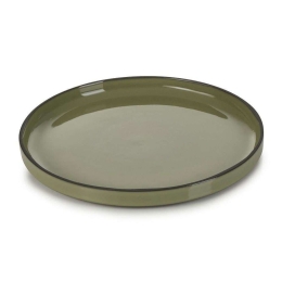 Πιάτο Ρηχό Caractere RV652706K4 26x26x2,2cm Green Revol Πορσελάνη