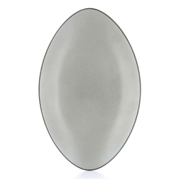 Πιάτο Ρηχό Equinoxe RV649555K4 35x22,3x4cm Beige Revol Πορσελάνη