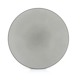 Πιάτο Ρηχό Equinoxe RV650421K6 26x26x3cm Grey Revol Πορσελάνη