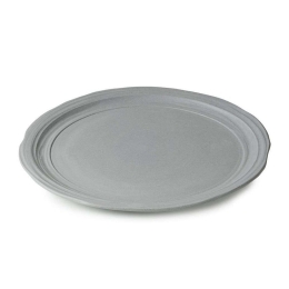Πιάτο Ρηχό No.W RV654612K6 26x26x1,5cm Grey Revol Πορσελάνη