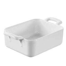 Πυρίμαχο Σκεύος Belle Cuisine RV614854K4 330ml 12x10cm White Revol Πορσελάνη