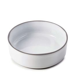 Σαλατιέρα Από Πορσελάνη Caractere Cardamom RV655033K4 800ml 17x17x5,5cm White Revol Πορσελάνη
