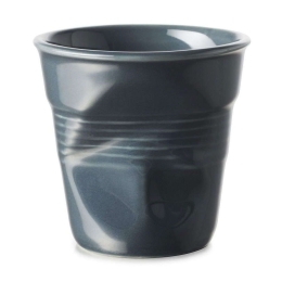 Φλυτζάνι Espresso Froisses RV656078K6 80ml 6,5x6,5x6cm Blue Revol Πορσελάνη