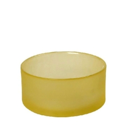 Διακοσμητικό Μπώλ Caprice DAC1719K6 12x12x5,5cm Yellow Espiel Γυαλί