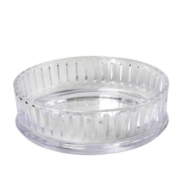 Διακοσμητικό Μπώλ ORT133 19x19x6cm Clear Espiel Γυαλί