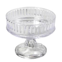 Διακοσμητικό Μπώλ ORT134 19x19x11cm Clear Espiel Γυαλί