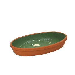 Μπωλ Πυρίμαχο Terracotta NAK139K16-1 23x13x3,5cm Green Espiel Κεραμικό