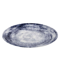 Πιάτο Ρηχό Ink KNC105K6 30x30x2,5cm Blue Espiel Πορσελάνη