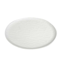 Πιάτο Ρηχό Wavy Matte MLW341K72-6 17x17x1,2cm  White Espiel Μελαμίνη