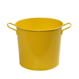 Σαμπανιέρα TEM126 27x22x19cm Yellow Espiel Μέταλλο