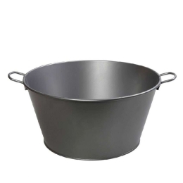Σαμπανιέρα TEM132 43x36x18cm Grey Espiel Μέταλλο