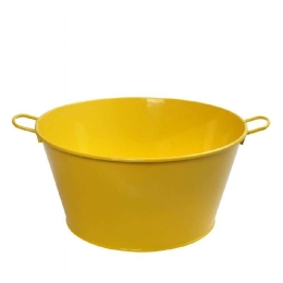 Σαμπανιέρα TEM128 43x36x18cm Yellow Espiel Μέταλλο
