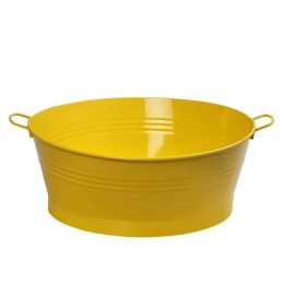 Σαμπανιέρα TEM129 55x41x19cm Yellow Espiel Μέταλλο