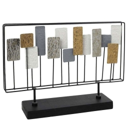 Διακοσμητικό Επιτραπέζιο ICY211 34x51x10cm Multi Espiel Μέταλλο