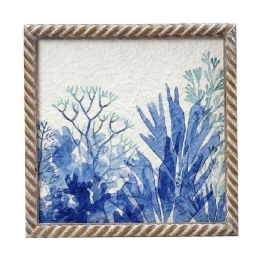 Διακοσμητικό Τοίχου Seaworld ICY315 32x3,8x32cm Blue Espiel Ξυλο