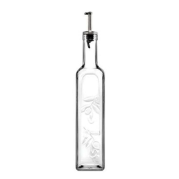 Δοχείο Λαδιού Με Ροή SP80229K12 500ml 29x6x6cm Clear Espiel Γυαλί