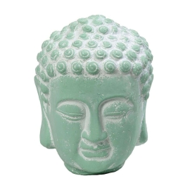 Διακοσμητικός Βούδας ERT309K2 16x16x22,5cm Green Espiel Κεραμικό