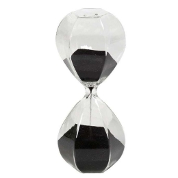 Κλεψύδρα Πολύγωνη Με Άμμο PYD217 14,5cm Black Espiel Γυαλί