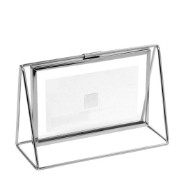 Κορνίζα Landscape 2 Όψεων FAM570 10x15cm Silver Espiel Μέταλλο