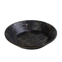 Πιάτο Βαθύ Wood Hybrid HWM794K48-6 Φ21cm Black Espiel Μελαμίνη