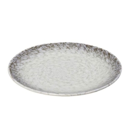 Πιάτο Ρηχό Canvas KNA103K6 Φ24x2,5cm Grey Espiel Πορσελάνη
