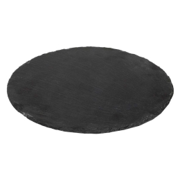 Πλατώ Σερβιρίσματος FAV107 Φ33cm Black Espiel Πέτρα