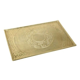 Πλατώ Σερβιρίσματος Pandora LAK403K2 38x28cm Gold Espiel Αλουμίνιο
