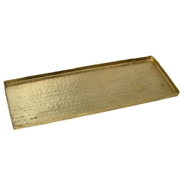 Πλατώ Σερβιρίσματος Pandora Step LAK307K2 51x18,5cm Gold Espiel Αλουμίνιο