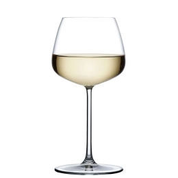 Ποτήρι Κρασιού (Σετ 6Τμχ) Nude Mirage NU66092-6 425ml Φ6,8x19,8cm Clear Espiel Γυαλί