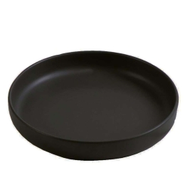 Πιάτο Βαθύ Terra Matt Step TLM141K6 Φ24cm Black Espiel Πορσελάνη