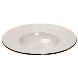 Πιάτο Βαθύ Terra Risotto TLK106K6 Φ27x4,5cm Cream Espiel Πορσελάνη