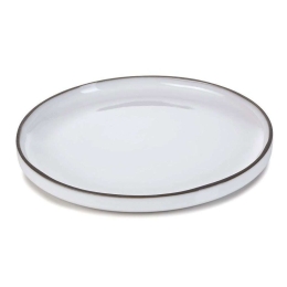 Πιάτο Γλυκού Caractere RV652798K4 Φ21x2cm White Espiel Πορσελάνη