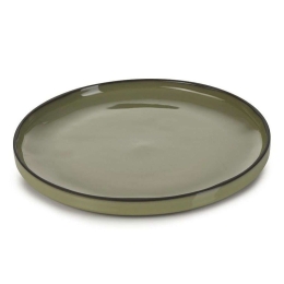 Πιάτο Γλυκού Caractere RV652801K4 Φ21x2cm Green Espiel Πορσελάνη