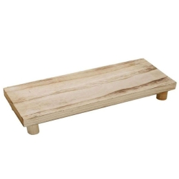 Πλατώ Σερβιρίσματος XYP206 40,5x15x5cm Natural Espiel Ξύλο