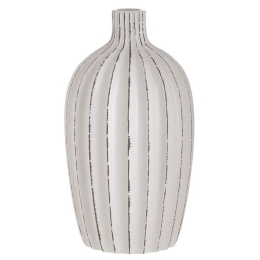 Βάζο Διακοσμητικό Αντικέ 3-70-755-0088 Φ15x27cm White Inart Κεραμικό