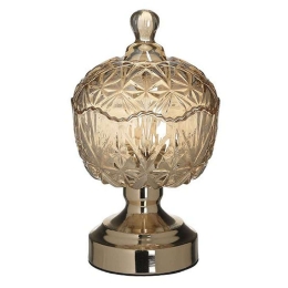 Φοντανιέρα 6-70-151-0119 Δ10,5x20cm Honey Click Μέταλλο,Γυαλί
