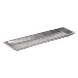 Διακοσμητικός Δίσκος 3-70-357-0202 42x11x2cm Silver Inart Μέταλλο
