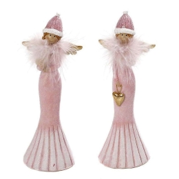 Αγγελάκι MT2828K2 7x5x18,5cm Gold-Pink Espiel