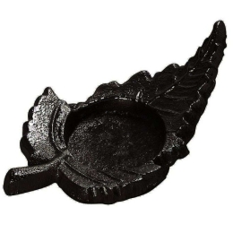 Βάση Ρεσώ Φύλλο FRI142K6 12cm Black Espiel Μέταλλο,Ξύλο