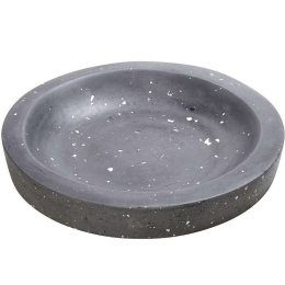 Διακοσμητικό Μπωλ Μωσαϊκό TZB115 36x36x5cm Anthracite Espiel Τσιμέντο