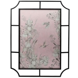 Κάδρο Far East ICY309 56x2,5x75,7cm Multi Espiel Κάθετοι Mdf,Μέταλλο