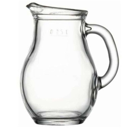 Κανάτα Bistro SP80100K12 6,2x6,2x12,1cm 250ml Clear Espiel Γυαλί