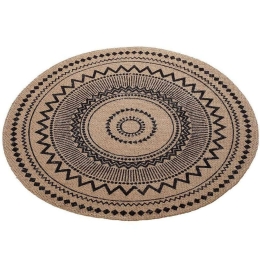 Σουπλά PUL507K6 Φ38cm Brown-Black Espiel Jute
