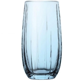 Ποτήρι Νερού Linka SP420415G6G Φ5x15cm 500ml Light Blue Espiel Γυαλί