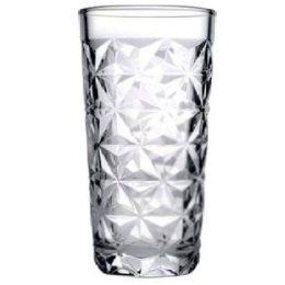 Ποτήρι Νερού Estrella SP520605K4 Φ5,9x15cm 360ml Clear Espiel Γυαλί